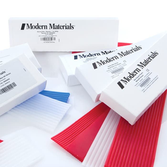 Modern Materials Utility Wax Strips, Small, Red, 75/Box, Kulzer - Modern Materials Utility Wax Strips - Image 1