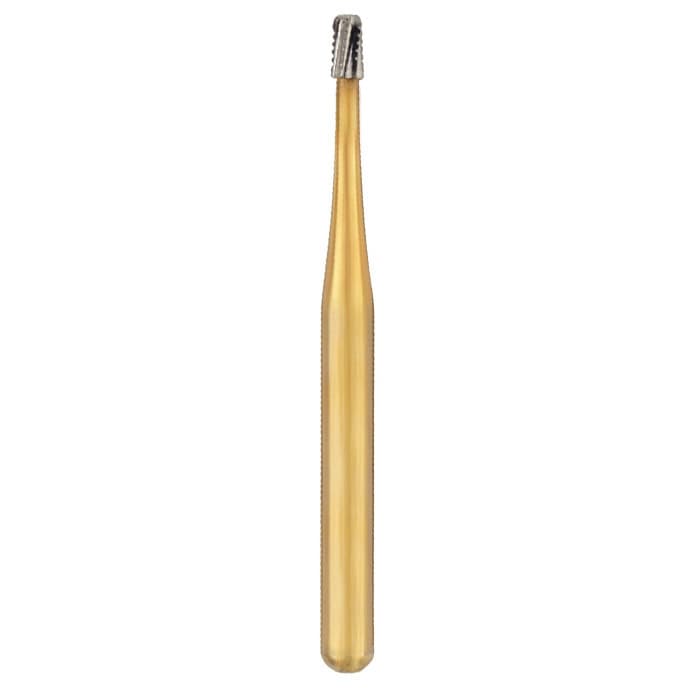 Great White Gold Series Carbide Bur, FG, Straight Cross Cut Fissure, #558, 1.2 mm Diameter, 3.8 mm Head Length, 10/Pk, 18222 thumbnail 13