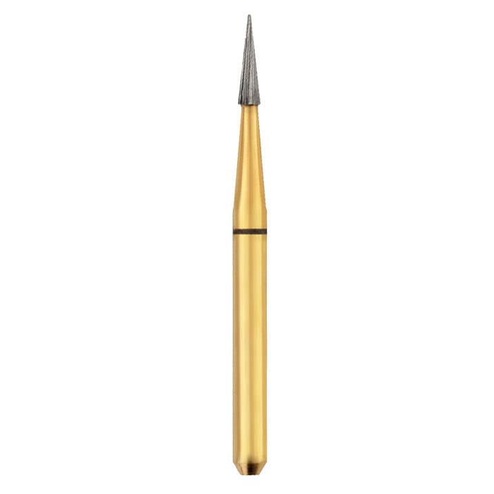 SS White Safe End Series SE9-10 Carbide Trimming & Finishing Bur, 10-Blade, Friction Grip, 9 mm Head Length, 1.4 mm Head Diameter, 5/Pk, 16010-5 thumbnail 11
