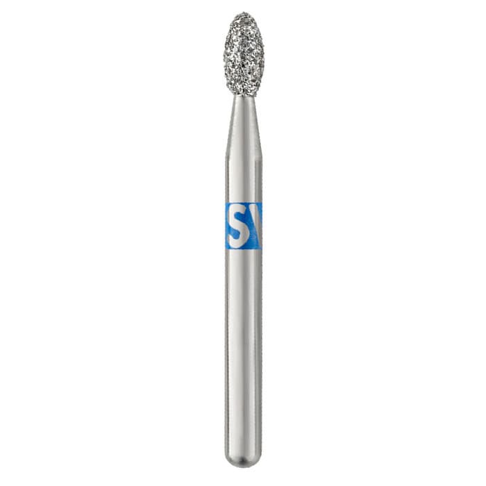 Piranha® Single Patient Use Diamond Bur, Inverted Cone, Coarse Grit, Friction Grip, Size #805-012C, 1.2 mm Diameter, 25/Pkg thumbnail 10