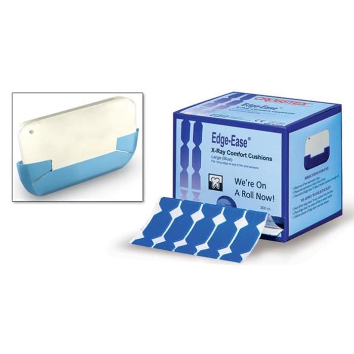 Crosstex Edge-Ease X-Ray Cushions, Small, White, Fits Short Edge of Size 1-2 Film & Sensors, 300/Box, BWEEW thumbnail 15