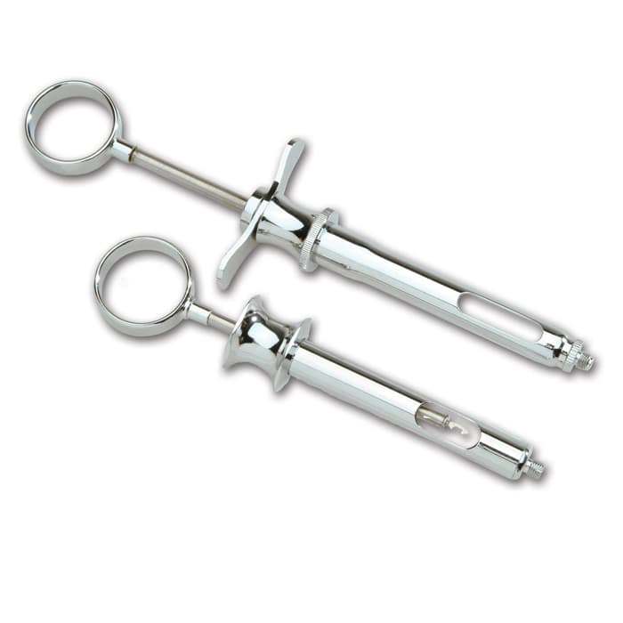 Vista Apex Aspirating Syringe, Astra Style, 1.8 cc Cartridge, Chrome, Autoclavable, 1/Each, #107001 thumbnail 6