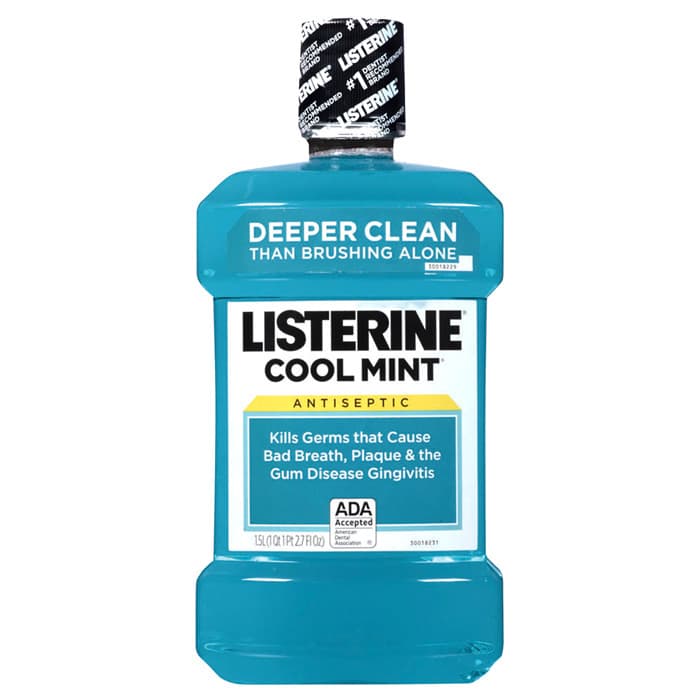 Listerine Antiseptic Mouthwash, Original, 1.5 L Bottle, 6/Case, 70153 thumbnail 2