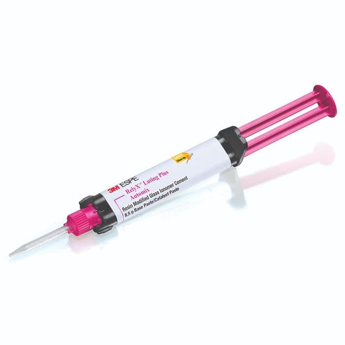 RelyX Luting Plus Automix Resin-Modified Glass Ionomer Cement Trial Kit, 8.5 g Syringe, 12 Mixing Tips, 1/Kit, 3535TK thumbnail 26