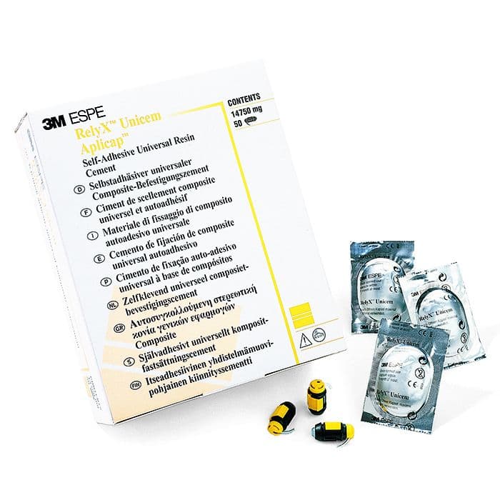 3M RelyX Unicem Self-Adhesive Universal Resin Cement Aplicap Capsule Refill, A3 Opaque, 50/Pkg, 56817 thumbnail 18