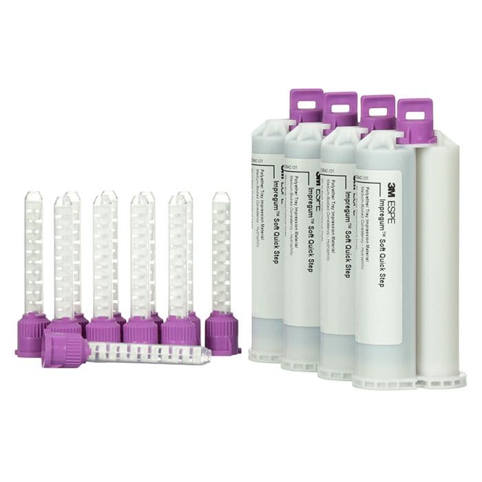 3M™ Impregum™ Soft Quick Step Light Body Polyether Impression Material Refill, 4 x 50 mL Cartridges, 31767 thumbnail 16