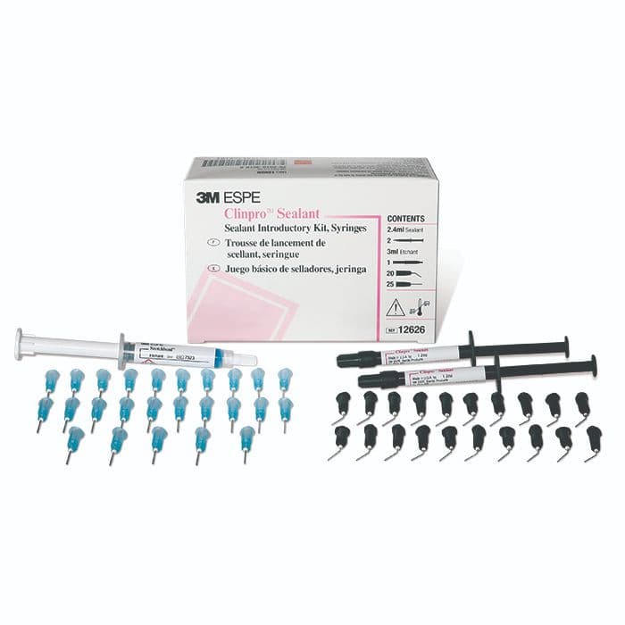 3M Clinpro Sealant Refill Syringe, 1.2 mL, Pink-to-White Color Change, Light-Cure, Fluoride-Releasing, with 10 Dispensing Tips, 12627 thumbnail 19
