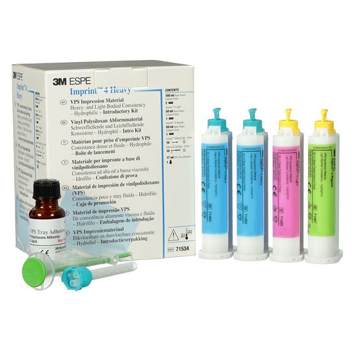 3M™ Imprint™ 4 Super Quick Heavy Body VPS Impression Material, 50 mL Cartridges, Economy Pack of 10, Yellow, 71532 thumbnail 15