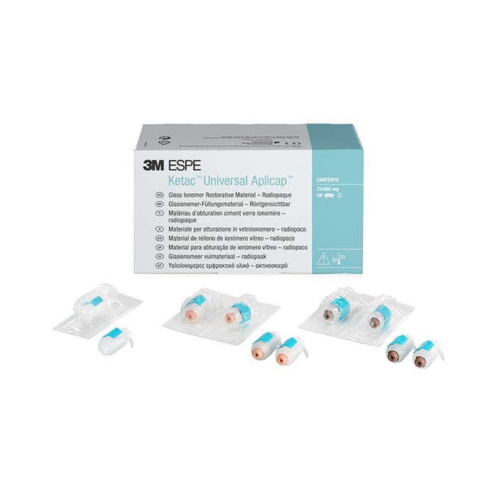 3M (Solventum) Ketac Universal Aplicap Glass Ionomer Restorative, Shade A4, Refill 50 Capsules, 61096 thumbnail 17
