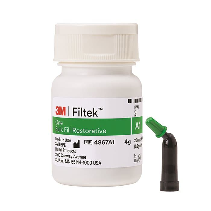 3M Filtek One Bulk Fill Restorative, Capsule Refill, Shade A1, 0.2 g, 20/Box, 4867A1 thumbnail 25