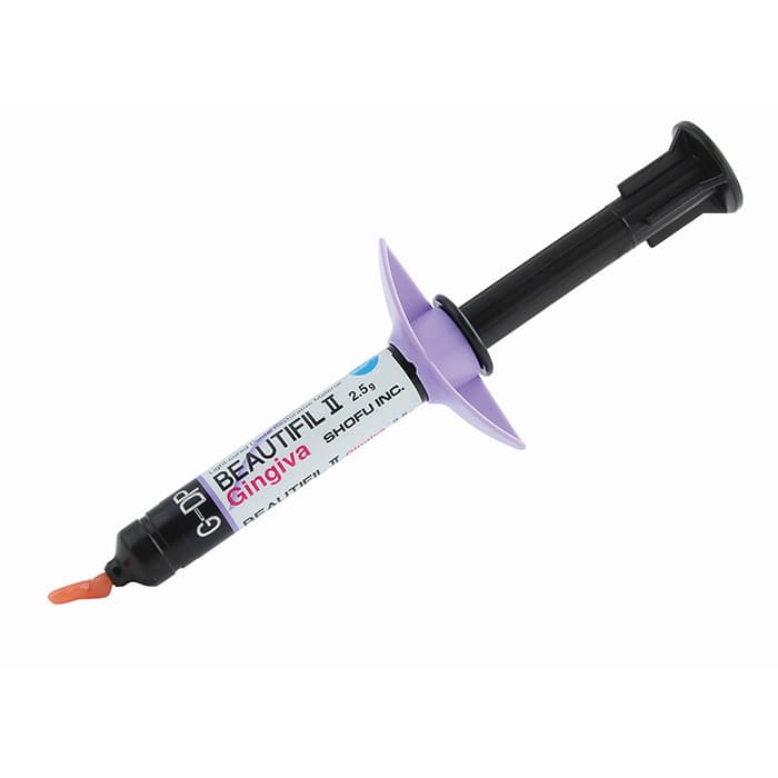 Beautifil II Gingiva Light-Cure Composite, Syringe Refill, Universal Viscosity, 2.5 g, G-Dark Pink, 1/Pk, Y2257 thumbnail 15