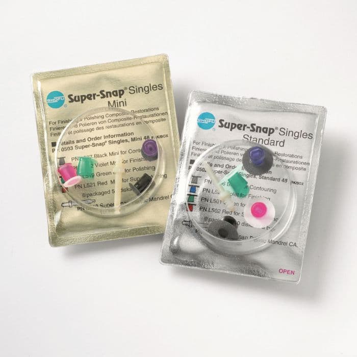 Shofu Super-Snap Singles Standard & Mini Disk Kit - Super-Snap Singles - Standard & Mini Disk Kit - Image 1