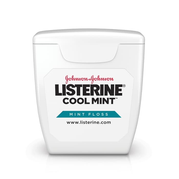Reach/Listerine Cool Mint Dental Floss, Waxed, 5 yd, 144/Case, 523521600 thumbnail 12