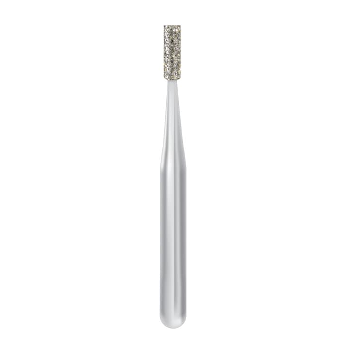 Midwest Once Sterile Single-Use Diamond Bur, 856-014M, Medium Grit, Taper Round End, Friction Grip, 1.4 mm Diameter, 8.0 mm Length, 25/Pk, 1856014M thumbnail 7