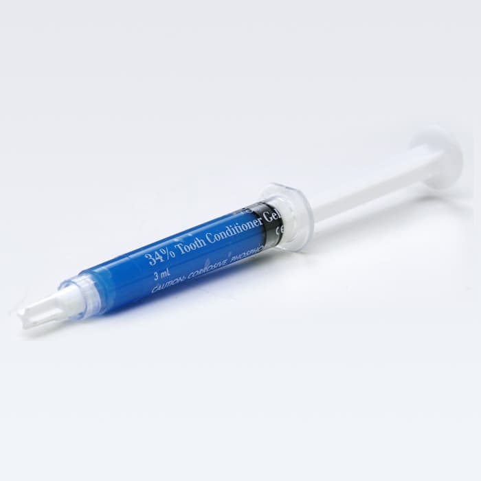 Caulk 34% Tooth Conditioner Gel, Phosphoric Acid Etching Gel, 3 ml Syringe Kit, Blue, 2/Pk, 646125 thumbnail 21