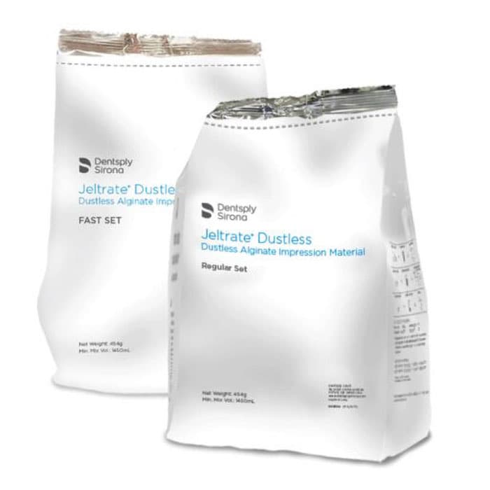 Jeltrate Dustless Fast Set Alginate Impression Material, 8 x 1 lb Pouches, 605200 thumbnail 8