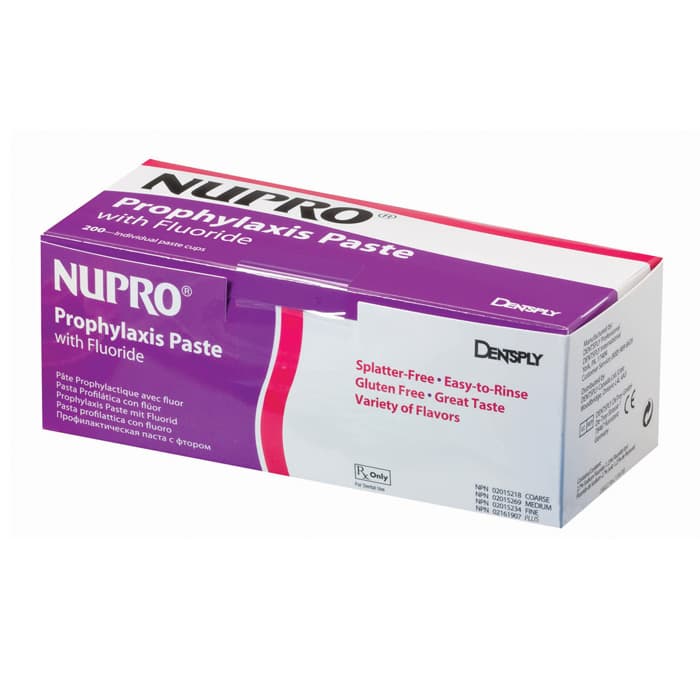 Nupro Prophy Paste, Coarse Grit, Razzberry Flavor, with Fluoride, Unit Dose Cups, 200/Box, 801309 thumbnail 20