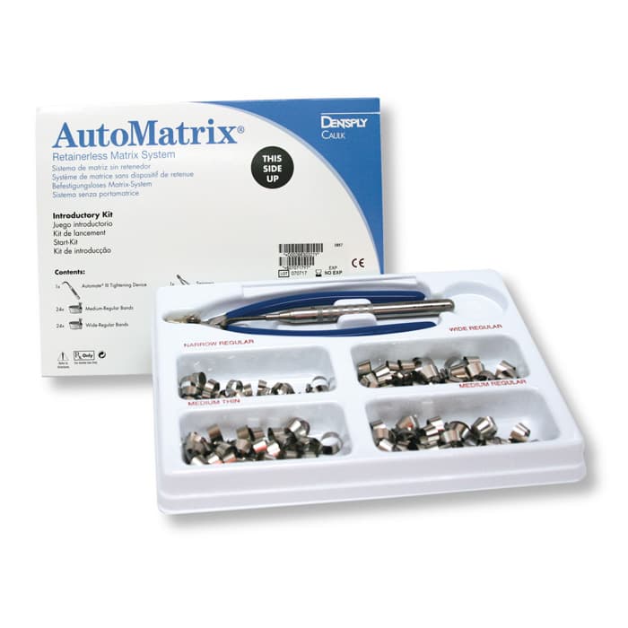 AutoMatrix Retainerless Matrix System Bands Refill, Medium Regular, 1/4" x 0.002", 72/Box, 663003 thumbnail 21
