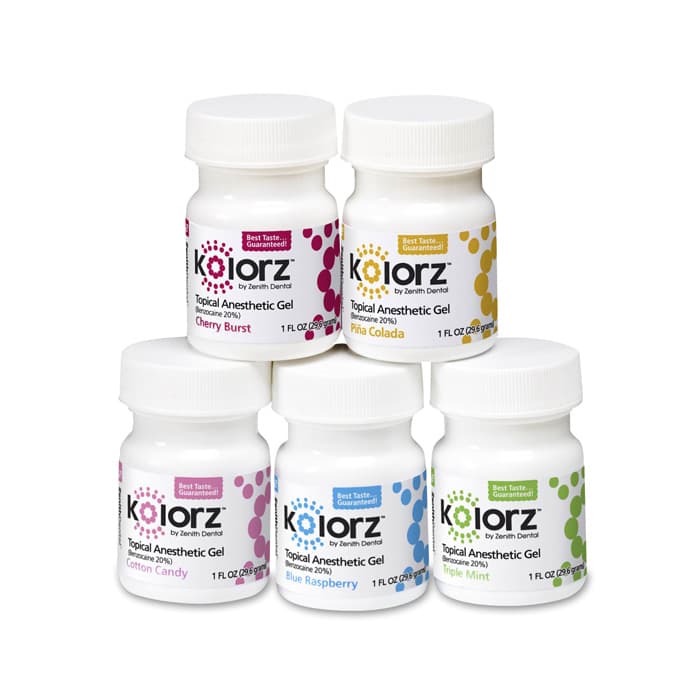 Kolorz Topical Anesthetic Gel, 20% Benzocaine, Piña Colada, 1 oz Jar, 755105 thumbnail 14