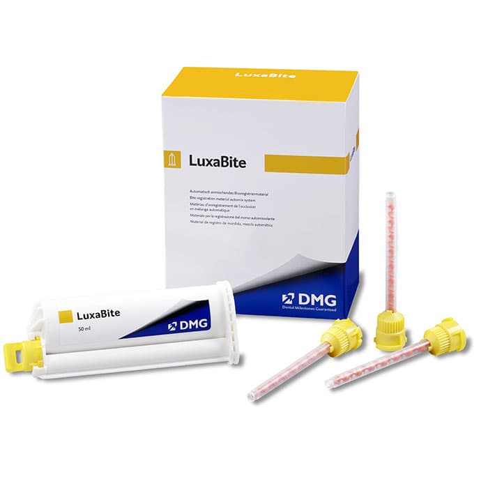 LuxaBite Rigid Bisacryl Bite Registration Material Refill Kit, Blue, 50 ml Cartridge with 15 Automix Tips, 1 Kit, 110560 thumbnail 14