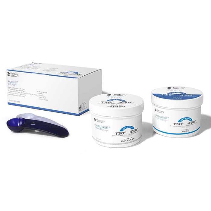 Aquasil Ultra+ Soft Putty Fast Set VPS Impression Material, 2 x 450 mL (Base & Catalyst), 678620 thumbnail 10