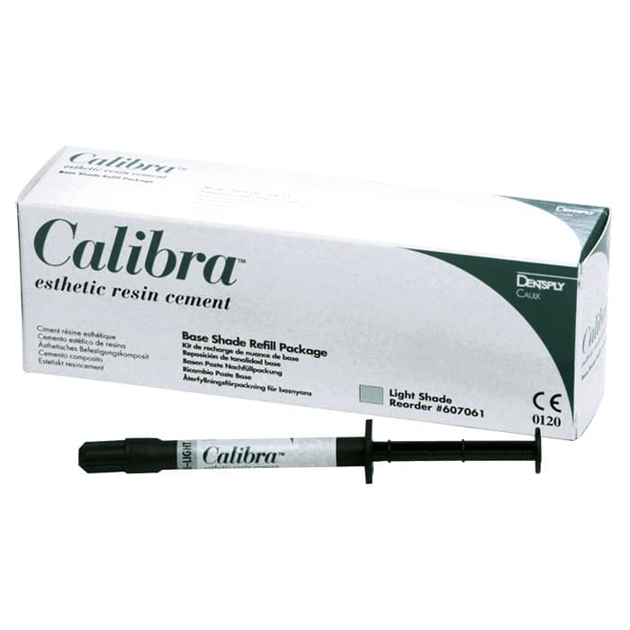 Calibra Esthetic Resin Cement, Base Refill, Dark, 2 g Syringe, 607063 thumbnail 17