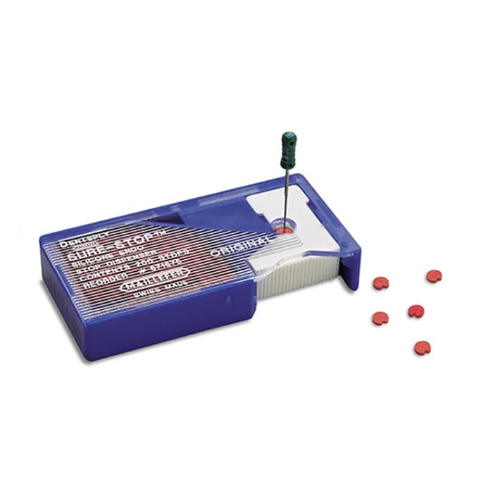 Sure-Stop Silicone Endo Stops with Dispenser, Red, 200/Pk, 1.5mm, 671675 thumbnail 20