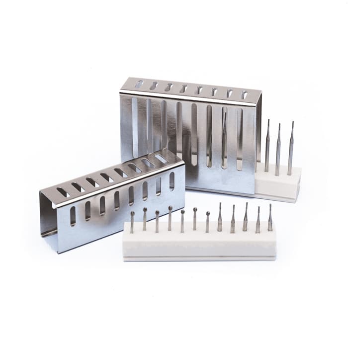 Hu-Friedy IMS Bur Cushion with Short Lid, Holds 12 Burs, Silver, Autoclavable, IMS-1372S thumbnail 18