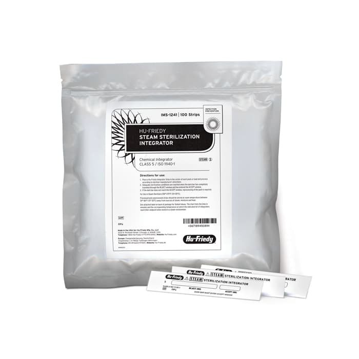Hu-Friedy IMS Type 5 Steam Sterilization Integrator Strips, Class 5, 100/Pack, IMS-1241 thumbnail 20