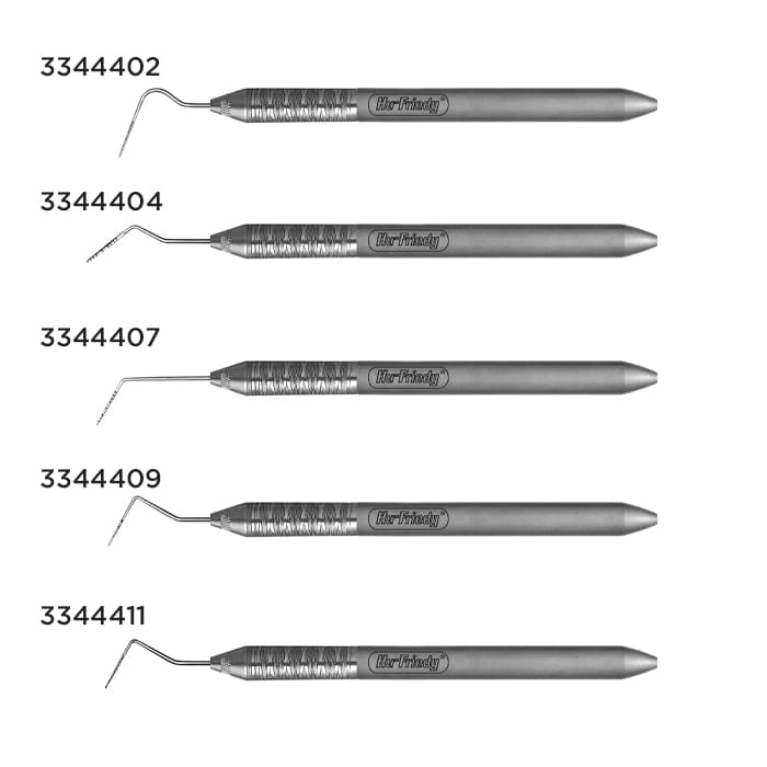 Hu-Friedy Glickman Periodontal Probe, Single-End, 26G, #6 Handle, Satin Steel thumbnail 8