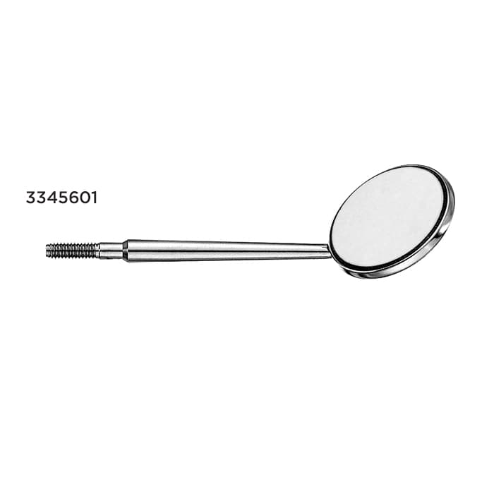 Hu-Friedy Front Surface Cone Socket Mouth Mirror, #5, Rhodium-Coated, Single-Sided, 15/16" (24 mm) Diameter, 1/Pk, MIR5 thumbnail 18