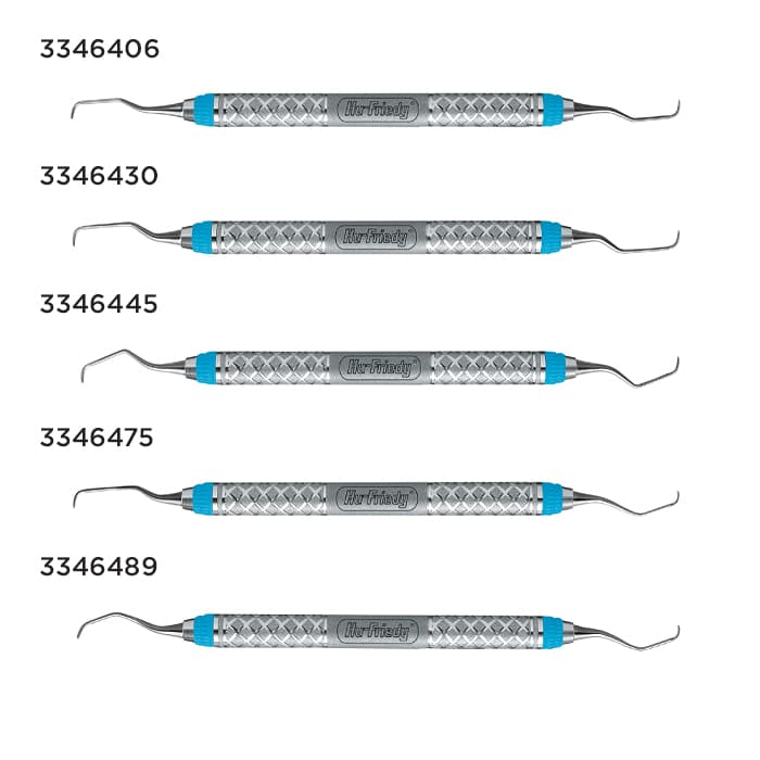 Hu-Friedy After Five Gracey Curette 1/2 Rigid, Double-Ended, #7 Satin Steel Colours Handle, SRP1/2R7 thumbnail 10