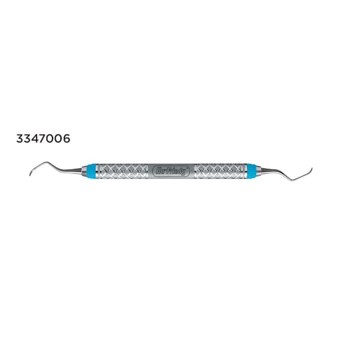 Hu-Friedy Barnhart Curette 5/6, DE Handle #8, Each - Curette Barnhart DE 5/6 - Image 1