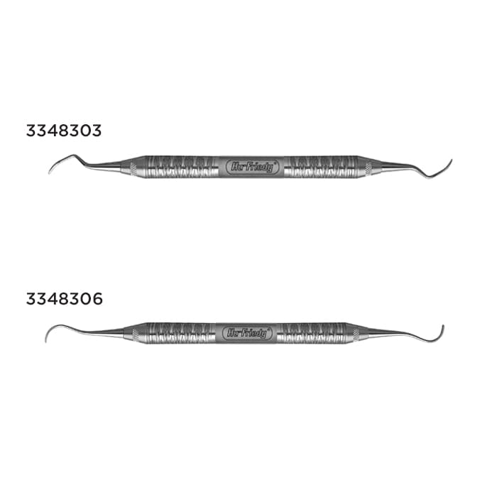 Hu-Friedy Universal Curette #13/14 Indiana University, Double End, #2 Octagon Handle, SIU13/14 thumbnail 9