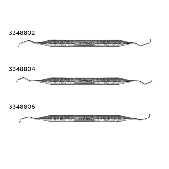 Hu-Friedy Goldman-Fox Curette GF-2, #6 Satin Steel Handle, Double-Ended, 1 Each thumbnail 7