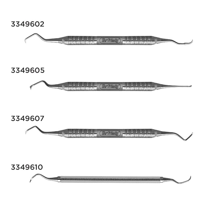 Hu-Friedy Cattoni Scaler 107/108, Double-End, #7 Satin Steel Colours Handle, S107/1087 thumbnail 8