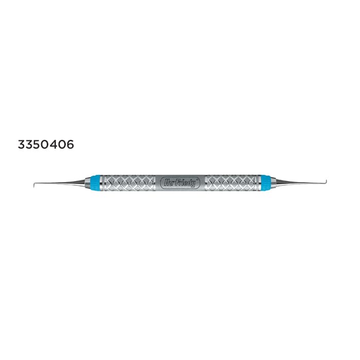 Hu-Friedy #00 Morse Single-End Sickle Scaler, #24 Round Handle, 706965 thumbnail 3