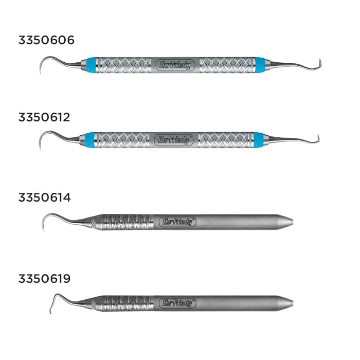 Hu-Friedy S15 Towner Sickle Scaler, Single-End, #24 Round, Stainless Steel, 1 Each thumbnail 6