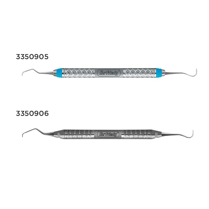 Hu-Friedy #137/H5 Sickle Scaler/Curette, Double-End, #7 Satin Steel Colours Handle, 1 Each thumbnail 10