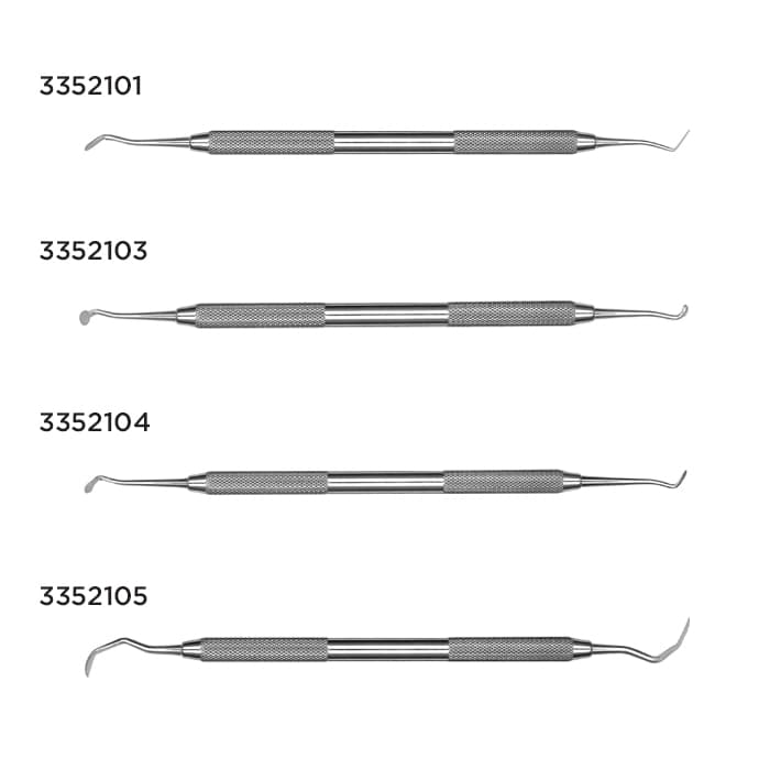 Hu-Friedy #3 Tanner Double-Ended Amalgam Carver, #41 Round Handle, CV3T thumbnail 17