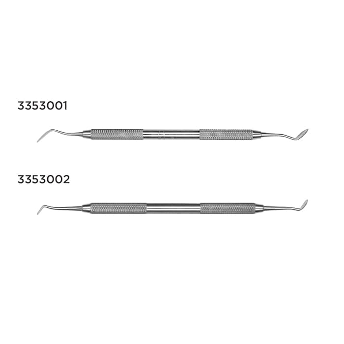 Hu-Friedy #1 Wall Carver, Double-Ended, #41 Round Handle, Carbide thumbnail 9