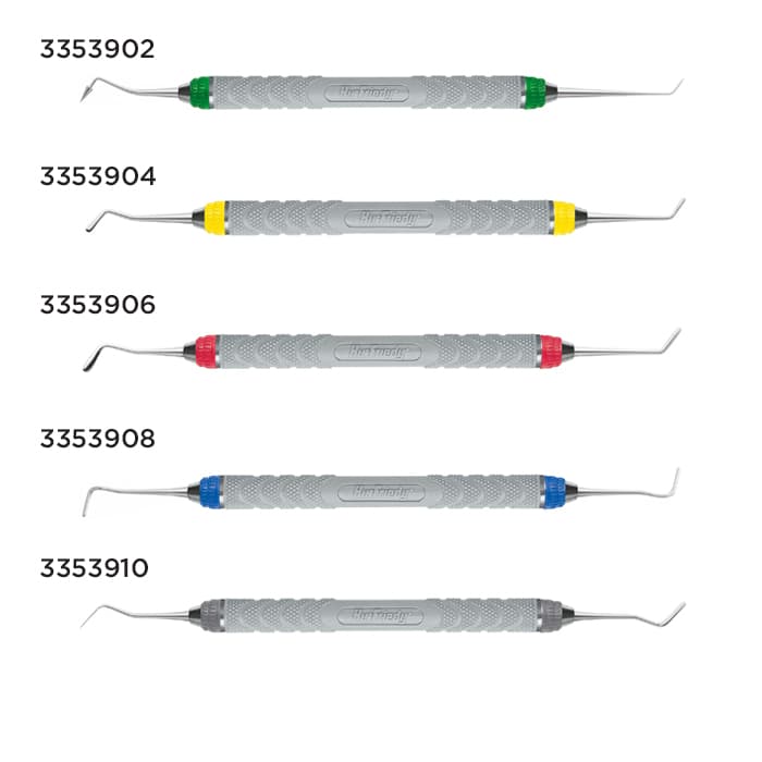 Hu-Friedy Dietschi CompoSculp Composite Instrument #3/4 with #8 ResinEight Handle, Double-Ended, Yellow, PFIDD3/48 thumbnail 7