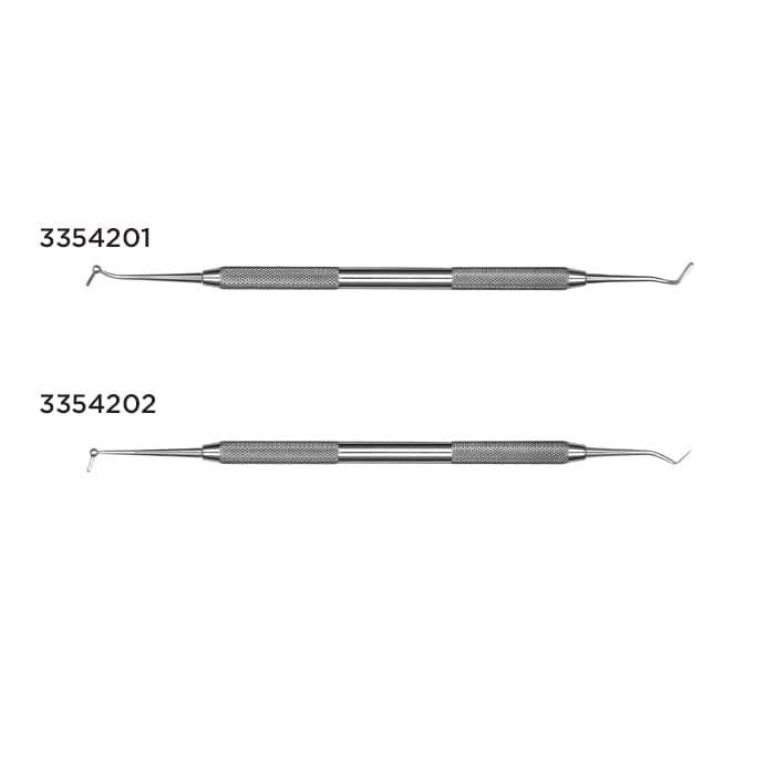 Hu-Friedy Loesche Plastic Filling Instrument, Double-Ended #2, #6 Satin Steel Handle, PFI2/6 thumbnail 5