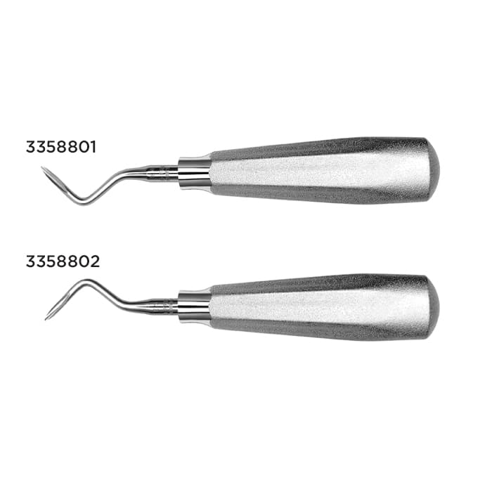 Hu-Friedy #4 Schmeckebier Apexo Elevator, Left Angle, #510 Large Tapered Hexagon Handle, Single End, E4 thumbnail 13