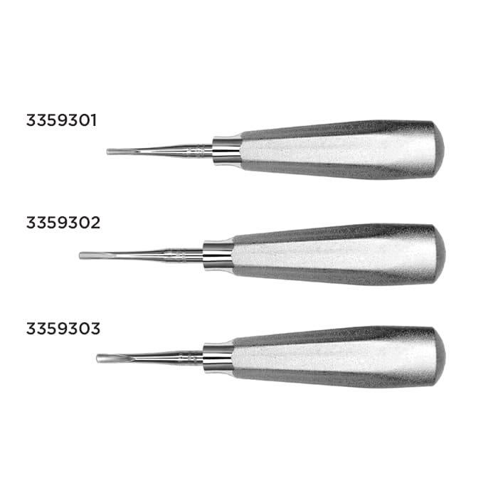 Hu-Friedy Surgical Elevator 12M MacMillan, #510 Large Tapered Hexagonal Handle, Single End, Stainless Steel thumbnail 9