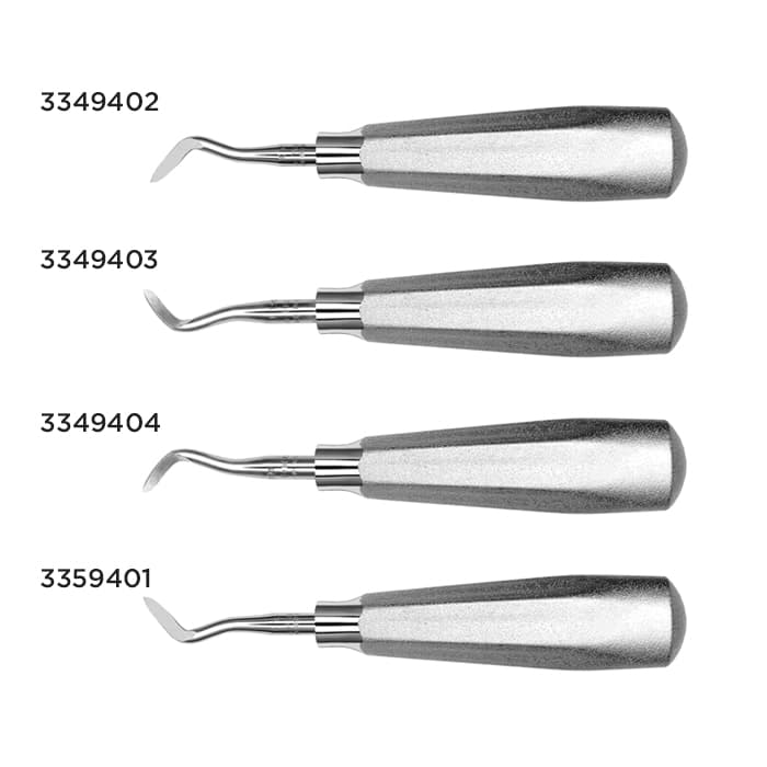 Hu-Friedy Elevator #191 Woodward, 3.0 mm Tip, #510 Large Tapered Hexagon Handle, Single End, 1/Pk, E191 thumbnail 13