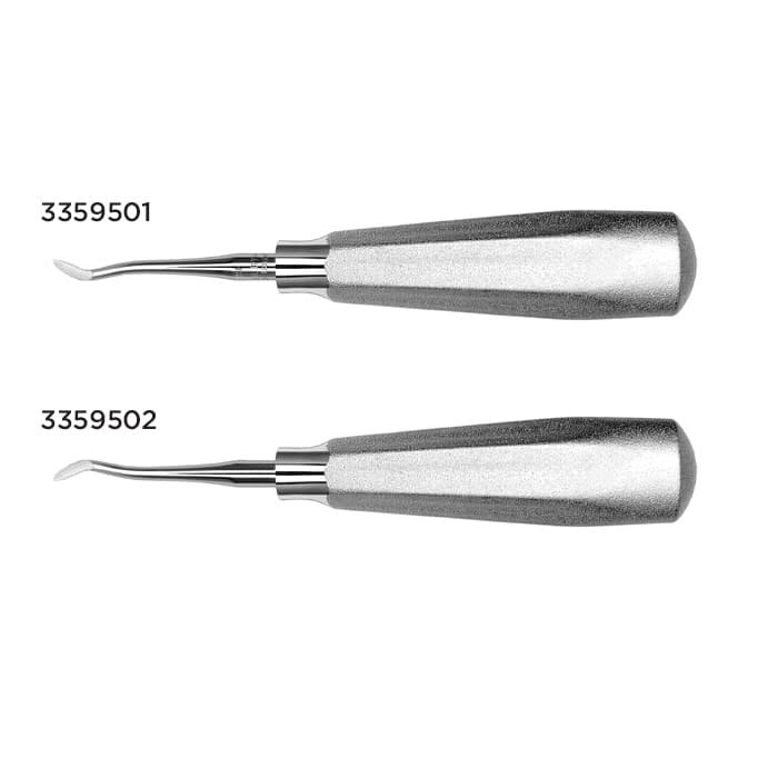 Hu-Friedy Root Elevator #19, #510 Large Tapered Hexagonal Handle, Single End, Surgical Grade Stainless Steel thumbnail 9