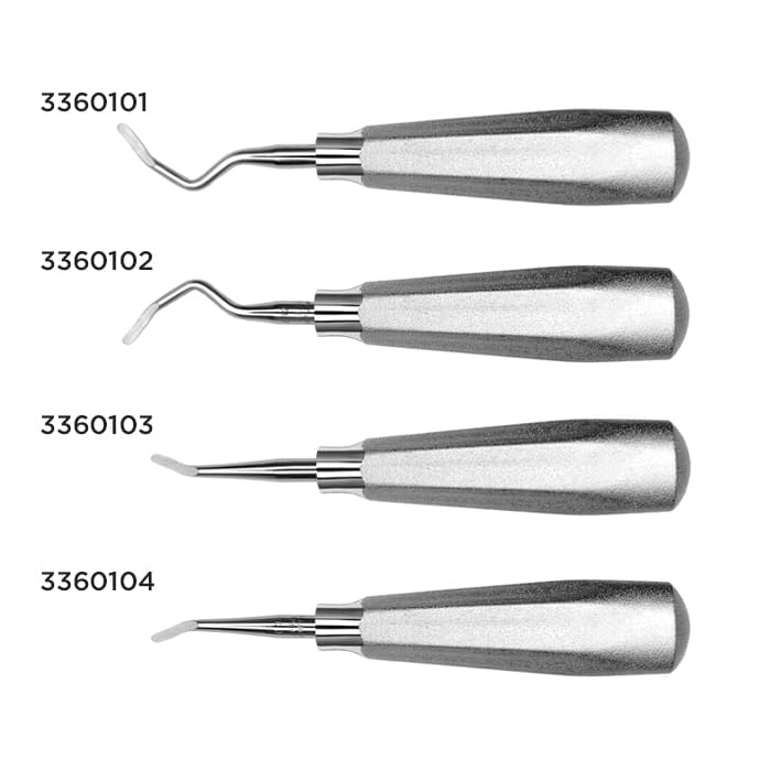 Hu-Friedy #71 Miller Apexo Surgical Elevator, Single End, #510 Large Tapered Hexagonal Handle, Left, 1/Pkg, 217301 thumbnail 12
