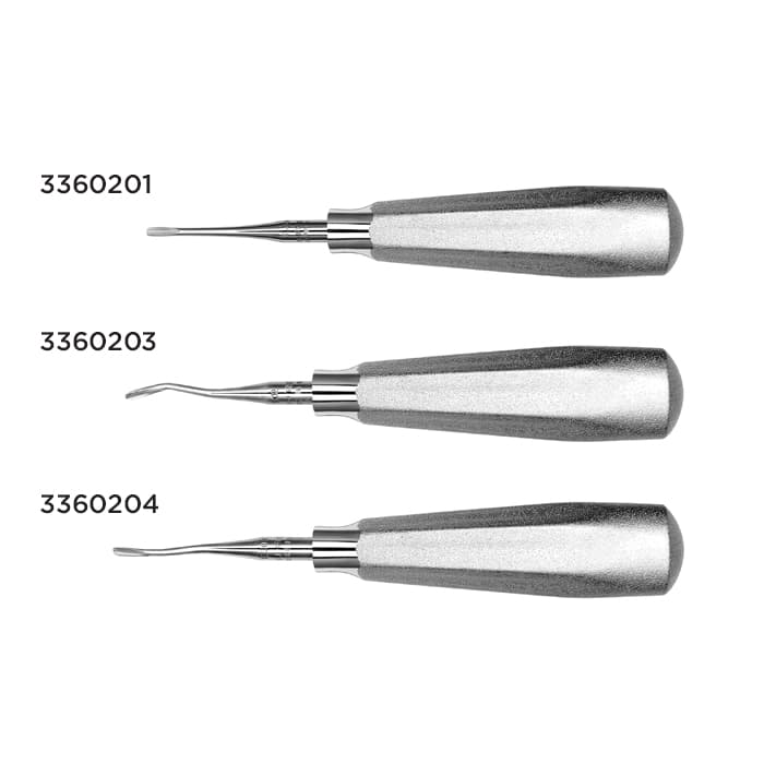 Hu-Friedy Apexo Elevator #303, #510 Large Tapered Hexagon Handle, Single End, 1/Pk, E303 thumbnail 12