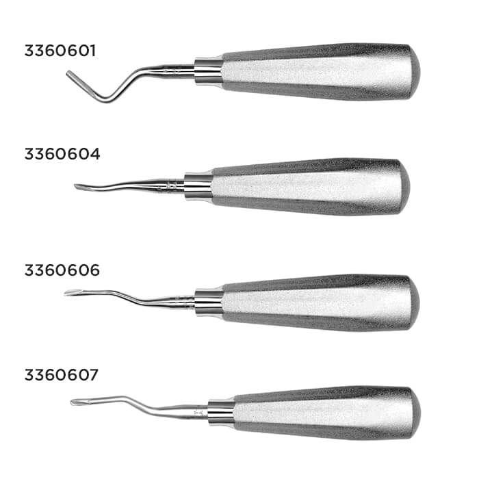 Hu-Friedy Elevator 93 Serrated, #510 Large Tapered Hexagon Handle, Single End, E93 thumbnail 12